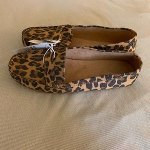 Cheetah loafers